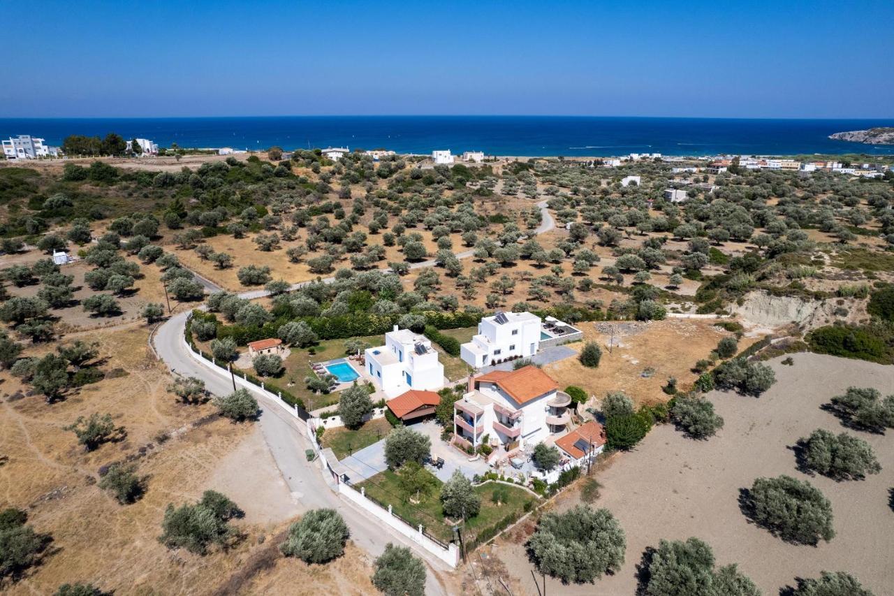 Villa Heather Kolymbia Esterno foto